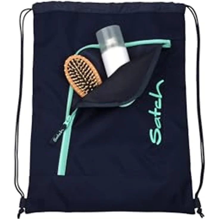 Satch Turnbeutel Sportbeutel, fixierbar an allen satch Rucksäcken, wasser- und schmutzabweisend, recyceltes Polyester – Bild 3