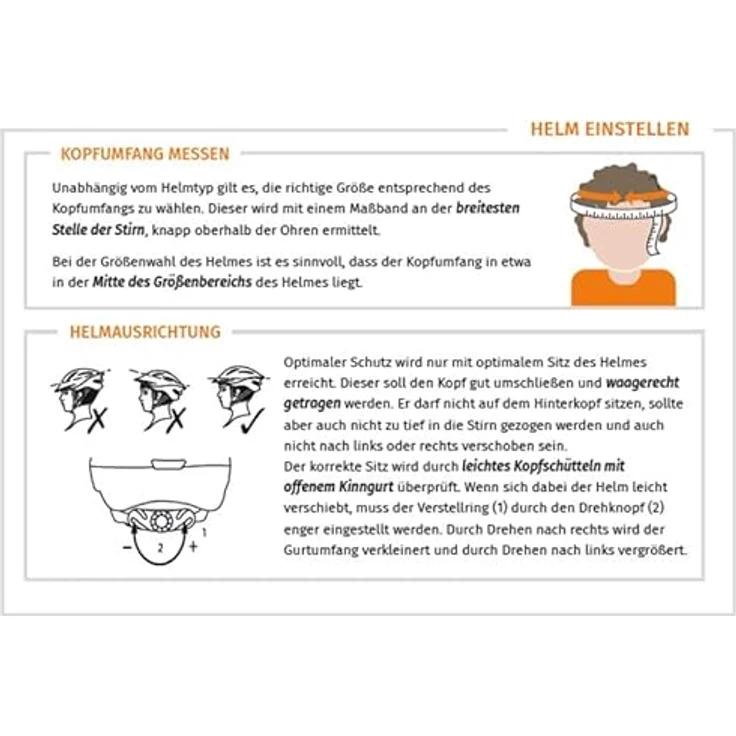 Prophete Kinder- und Jugend-Fahrradhelm, Inmold-Helm 48-52 cm, verstellbar mit LED-Licht, TÜV/GS geprüft, weiß – Bild 5