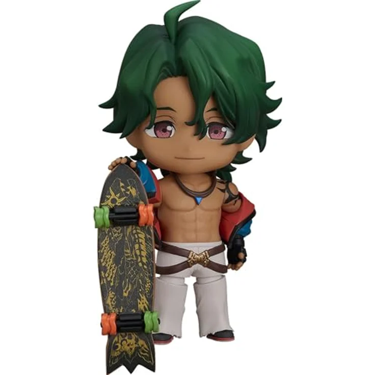 Orange Rouge Nendoroid Joe, Actionfigur aus SK8 the Infinity, ca. 10 cm groß mit Zubehör und Austauschteilen – Bild 1