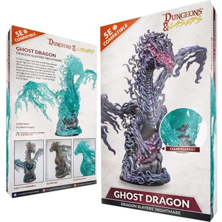 Archon Studio Dungeons & Lasers - Ghost Dragon - EN, Spiel Zubehör für Tabletop RPGs