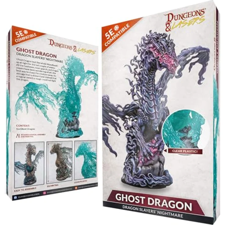 Archon Studio Dungeons & Lasers - Ghost Dragon - EN, Spiel Zubehör für Tabletop RPGs – Bild 1