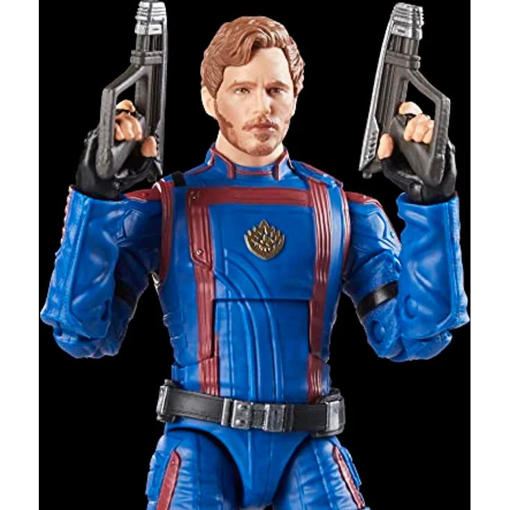Marvel Legends Series Star-Lord, 15 cm Action-Figur mit 2 Blaster-Accessoires, inspiriert von Guardians of the Galaxy Vol. 3 – Bild 4