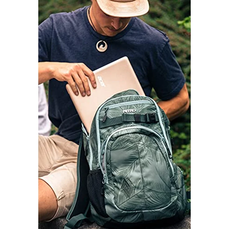 Nitro Schulrucksack Chase - Motiv: Coco Sport, 51 cm, 35 Liter, 0,86 kg - Farbe: grün – Bild 7