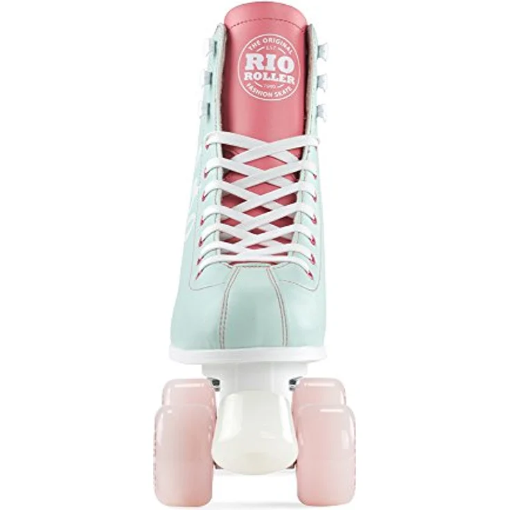Rio Roller Rollschuhe Script Teal/Coral (40.5) – Bild 3