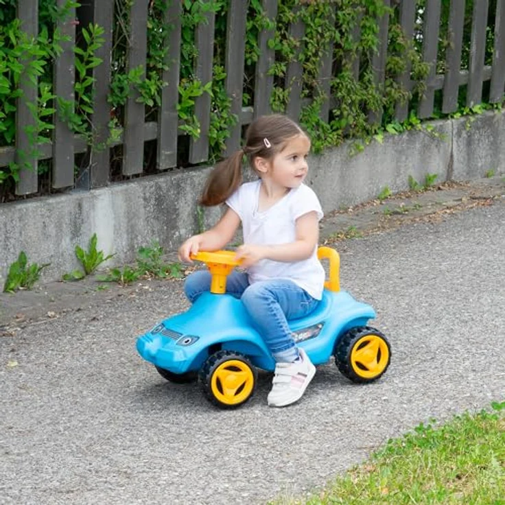 LEMODO Rutschauto, Rutscherfahrzeug mit Hupe und Überschlagschutz, geeignet für Kinder ab 3 Jahren, drinnen und draußen nutzbar (blau) – Bild 4