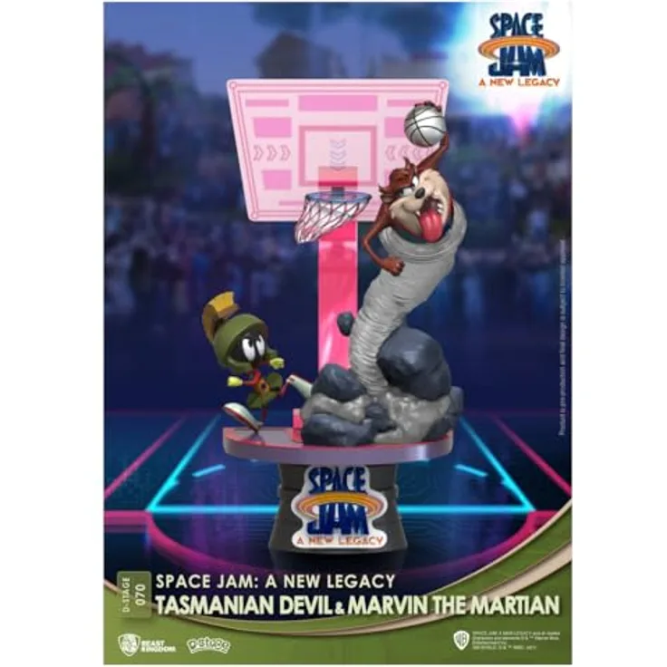 Beast Kingdom Space Jam New Legacy DS-070 Taz & Marvin D-Stage 6 Statue - Gutes Preis-Leistungs-Verhältnis, strapazierfähig