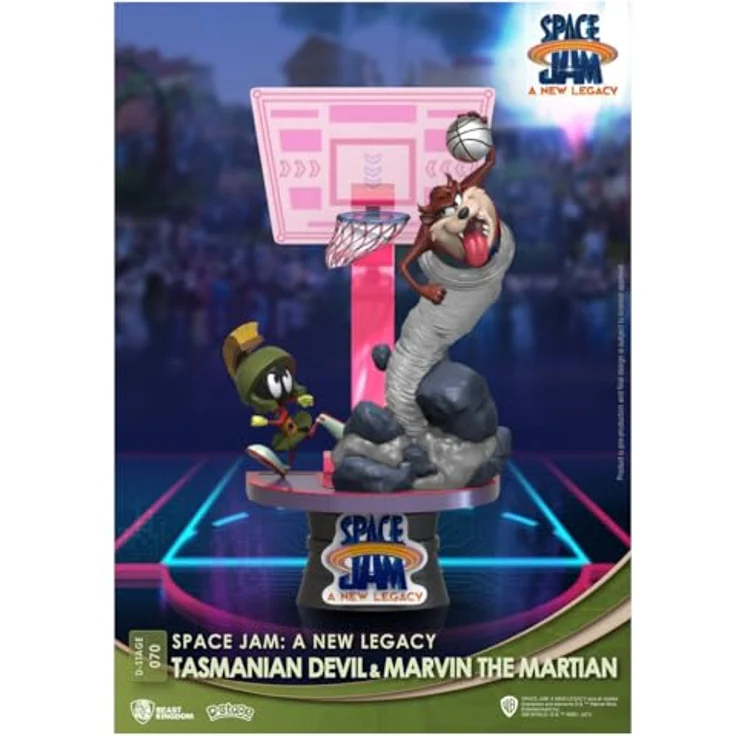 Beast Kingdom Space Jam New Legacy DS-070 Taz & Marvin D-Stage 6 Statue - Gutes Preis-Leistungs-Verhältnis, strapazierfähig – Bild 1