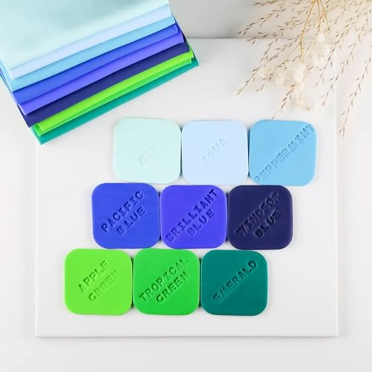 STAEDTLER Modelliermasse FIMO soft Materialpackung Effekt Neon, 12 Stück á 25 g - Neonfarben mit tollen Nachtlichteffekt – Bild 15