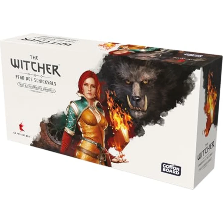 Go On Board The Witcher: Pfad des Schicksals – Triss & EIN Körnchen Wahrheit, Kennerspiel für 1-5 Spieler, Spielzeit 45-90 Minuten, ab 14 Jahren, Deutsch – Bild 3