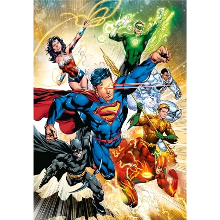 Clementoni DC Comics Puzzle 500 Teile, anspruchsvolles Puzzle für Erwachsene, 49 x 36 cm, umweltfreundliche Verpackung – Bild 2