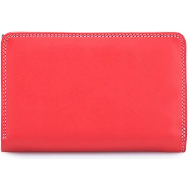 Mywalit Medium Tri-fold Geldbörse, 100% Leder, 14 cm, blau – Bild 2