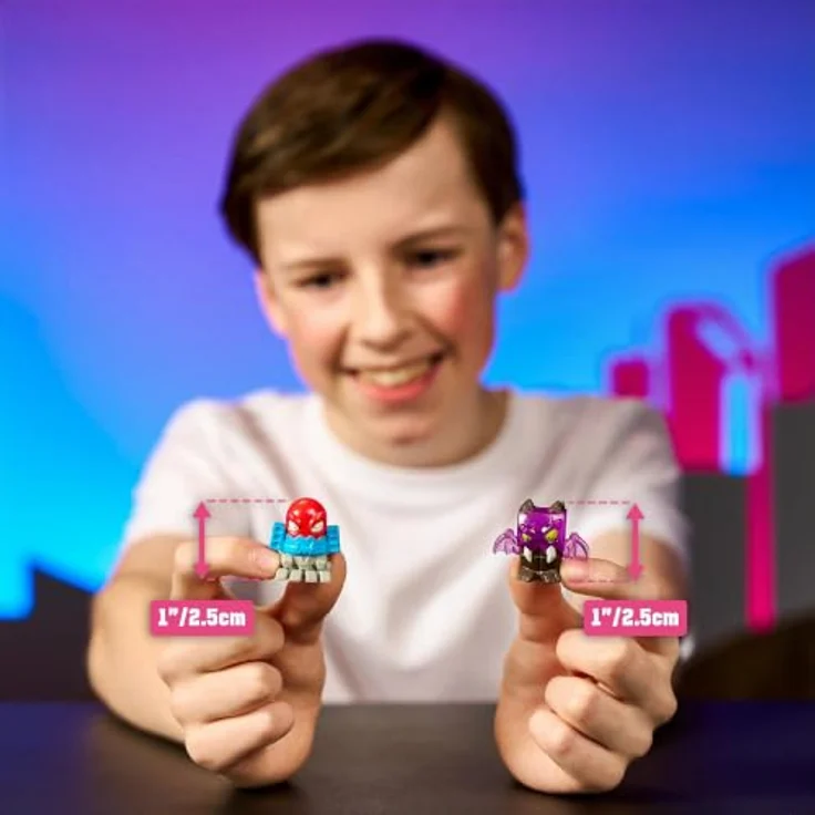 MRBEAST LAB MrBeast Lab Swarms Mega‑Tech Serie, 14er-Pack mit 13 Micro‑Beasts, 1 Mega Swarm und Sammler‑Guide, über 80 einzigartige Swarms zum Sammeln – Bild 3