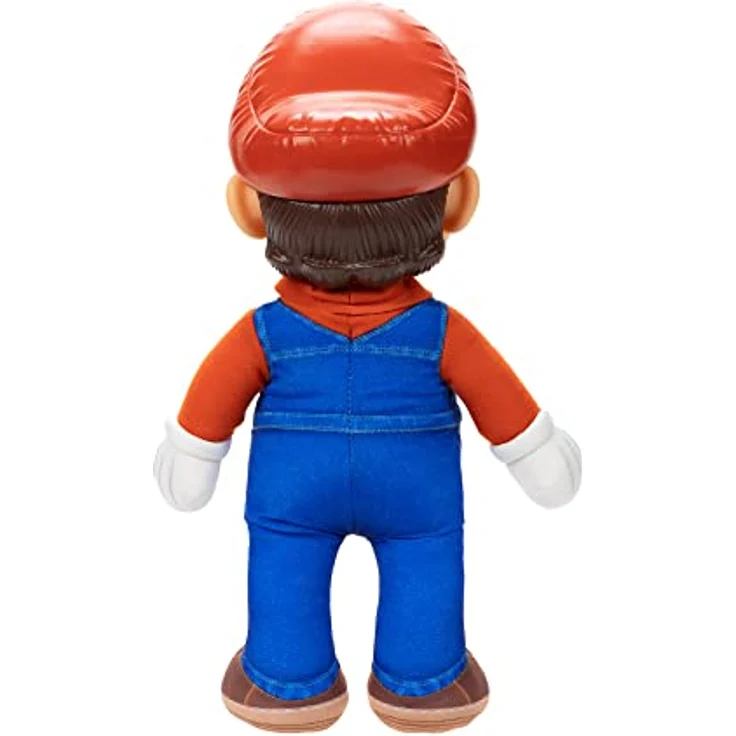 Jakks Super Mario Movie Premium Posable Plush 35. 5cm Mario – Bild 4