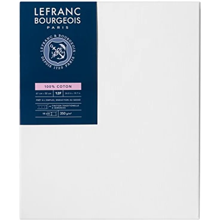 LEFRANC BOURGEOIS 111095 Keilrahmen Klassische Baumwolle 12 F