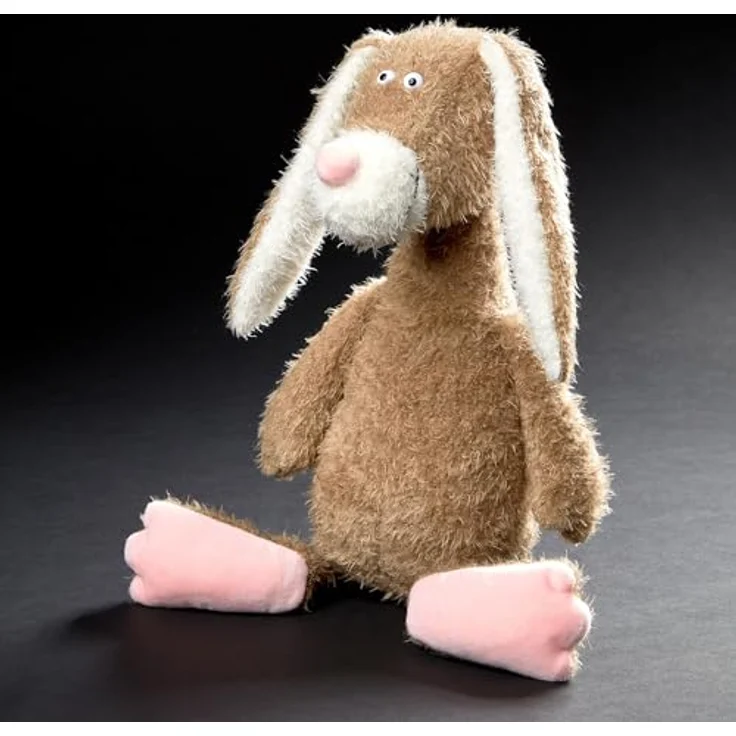 Sigikid 43321 Beasts by KUSCHELTIERE MIT PERSÖNLICHKEIT Plüschtier, Hellbraun/Hase - Freund des legendären Bären Ach Good!, originelle Plüschtier-Serie – Bild 5