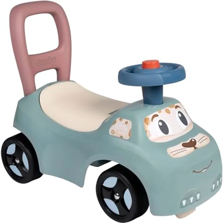 Smoby Little Rutschauto mit Staufach, Hupe, Kippschutz - ab 10 Monaten – Bild 1
