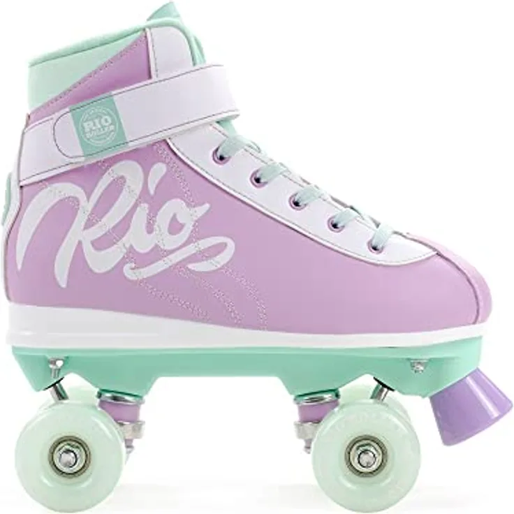 Rio Roller Milkshake Rollschuhe Unisex Erwachsene, Unisex, RIO130_40.5_Multicolor (Mint Berry), Mehrfarbig (Minzbeere), 40,5