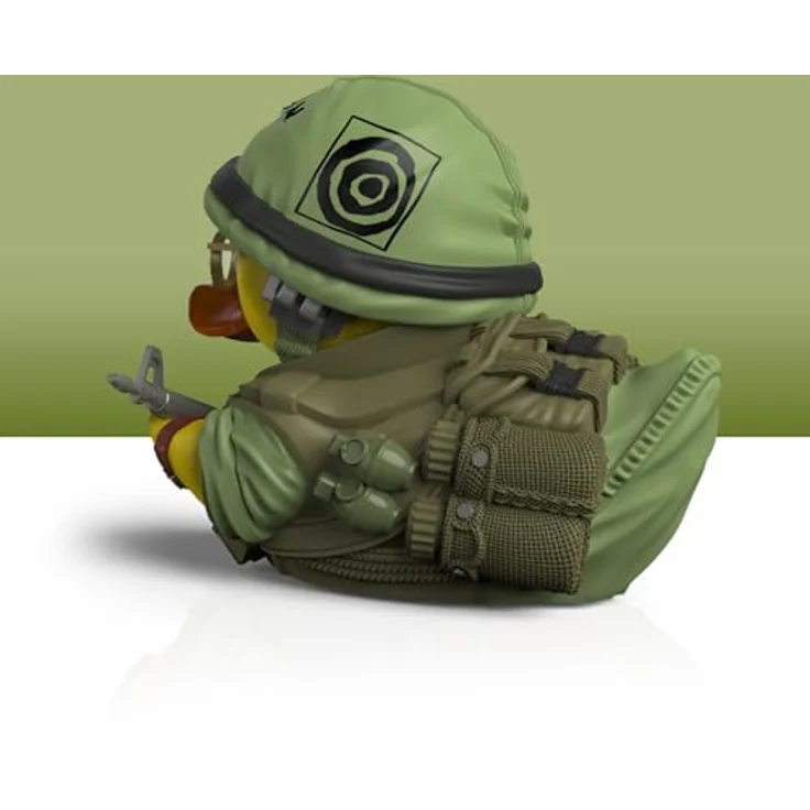 TUBBZ TUBBZ Box-Ausgabe: Kubrick Full Metal Jacket - SGT J.T. Davis Cosplaying-Gummiente Vinylfigur, 9 cm groß, umweltfreundliche Kartonverpackung – Bild 3