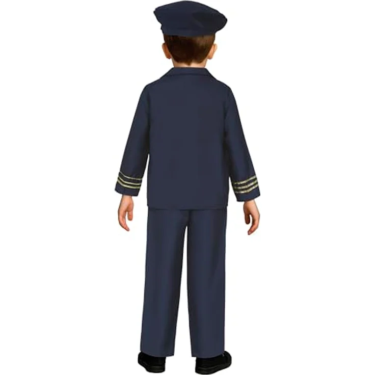 Guirca - Fliegerpiloten-Kostüm Größe 7-9 Jahre (81382.0) – Bild 3