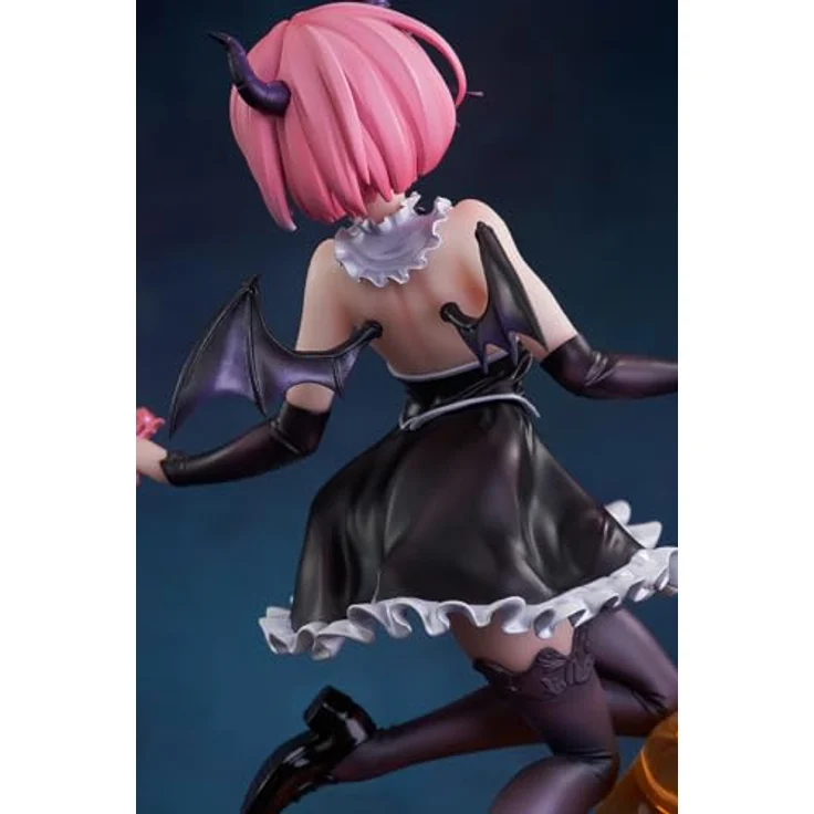 Kadokawa Re:ZERO -Starting Life in Another World- PVC Statue 1/7 Ram: Phantom Night Wizard Ver. 26 cm, detailreiche Sammelfigur in klassischer Fenster-Box – Bild 14