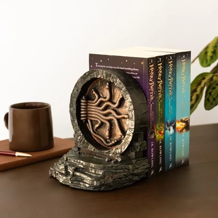 Grupo Erik Harry Potter Kammer des Schreckens Buchstützen, robustes Design für Bücherliebhaber und Magiefans – Bild 5
