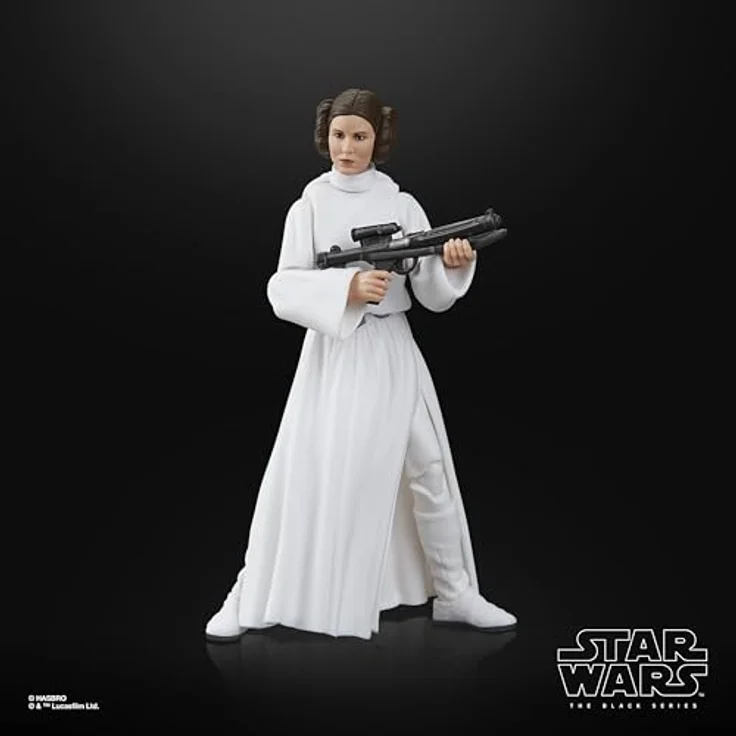 Star Wars The Black Series Prinzessin Leia Organa Action-Figur (15 cm) mit Blaster-Accessoires, Star Wars: Eine Neue Hoffnung – Bild 5