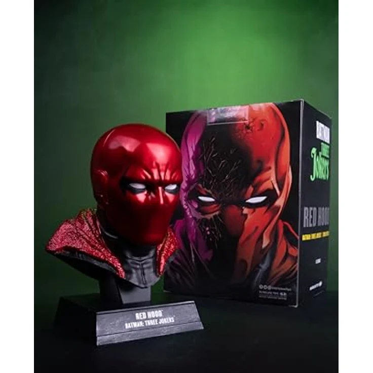 McFarlane Toys DC Direct Prop-Replik 1/3 Red Hood Cowl, Batman: Three Jokers, 17,78 cm mit Display-Ständer – Bild 11