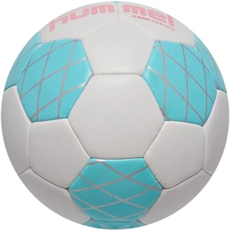 hummel Handball Hmlclassic Erwachsene Größe, Hochleistungsschale (PU), special soft foam (TPE), maschinell genäht, aufgeblasene Blase, geeignet für Resin, Blau – Bild 4