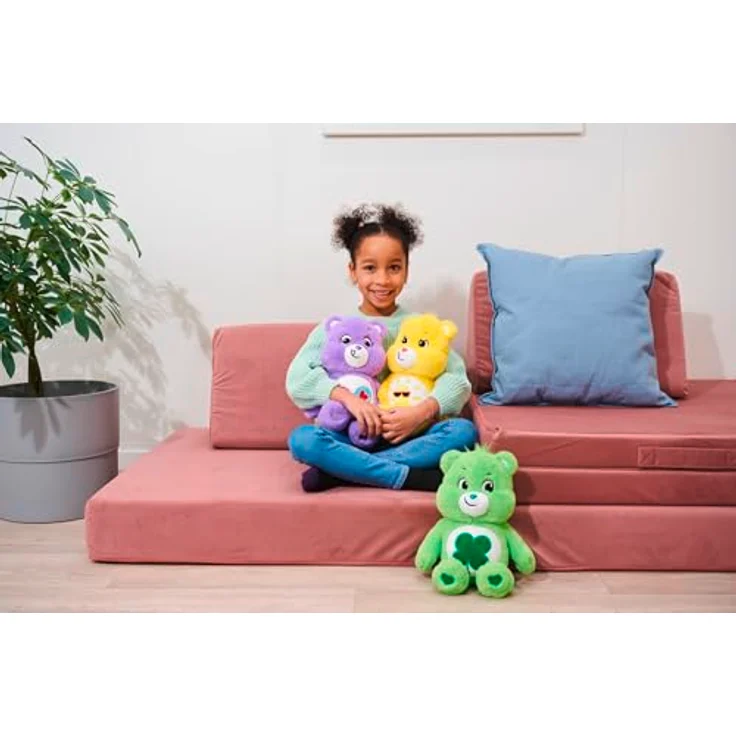 Simba Glücksbärchi, 35cm, Grün - Care Bears Plüschfigur – Bild 5