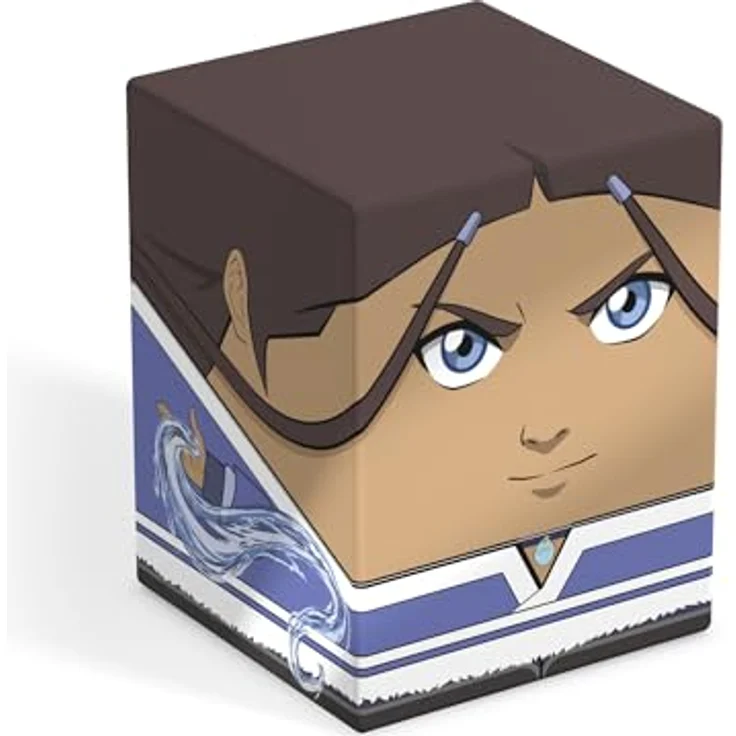 Ultimate Guard Squaroe Avatar: The Last Airbender AV003, Sammelbox für TCG-Decks mit Platz für bis zu 100 Spielkarten, Katara Edition – Bild 1
