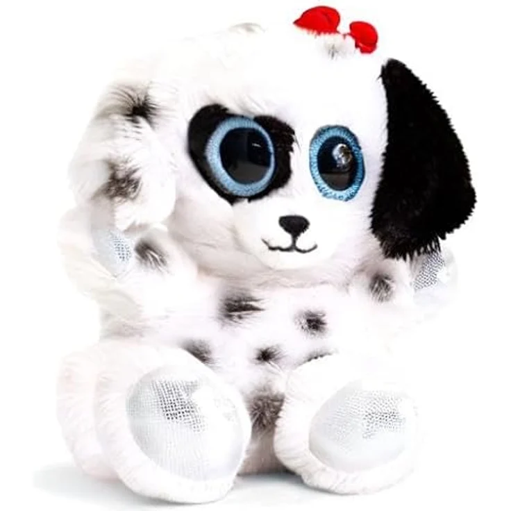Keel Toys Animotsu SF6146 Plüschtier Dalmatiner, 15 cm, Glitzeraugen, weiches Fell – Bild 2