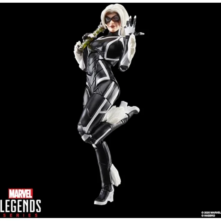 Hasbro Marvel Legends Spider-Man 2, Felicia Hardy Black Cat Actionfigur 15 cm, vollbeweglich mit 3 Accessoires – Bild 4