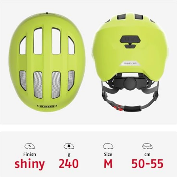 Abus Smiley 3. 0 M, shiny yellow – Bild 4