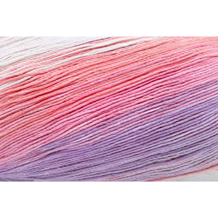 Gründl 4921-06 Cotton Quick Batik Garn, creme-rosa-lila-flieder, 1 x 100 g – Bild 2