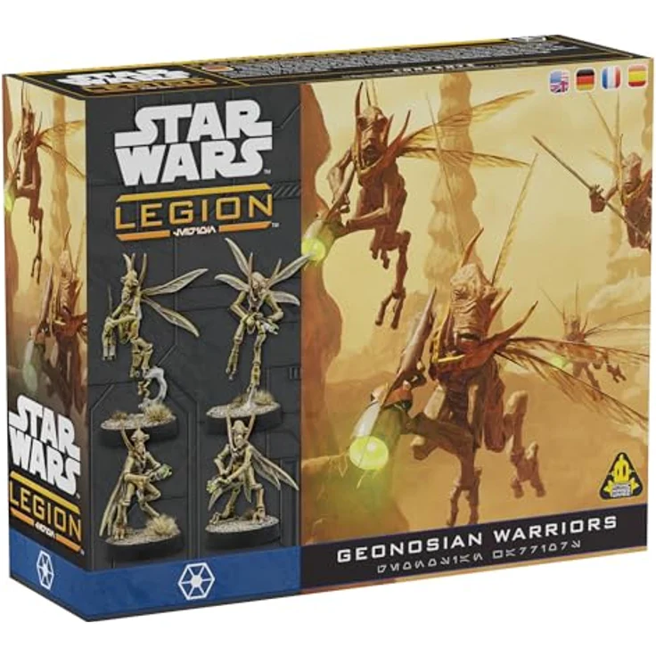 Atomic Mass Games Star Wars: Legion – Geonosian Warriors, Einheit-Erweiterung für 2 Spieler, ab 14 Jahren, Mehrsprachig, 120-180 Minuten Spielzeit – Bild 1