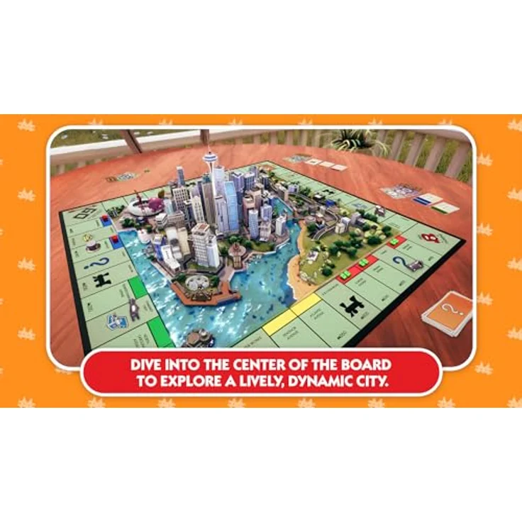 Engine Software Monopoly Videospiel für PS5, Cross-Play für bis zu 6 Spieler, vollständig animierte 3D-Stadt – Bild 5