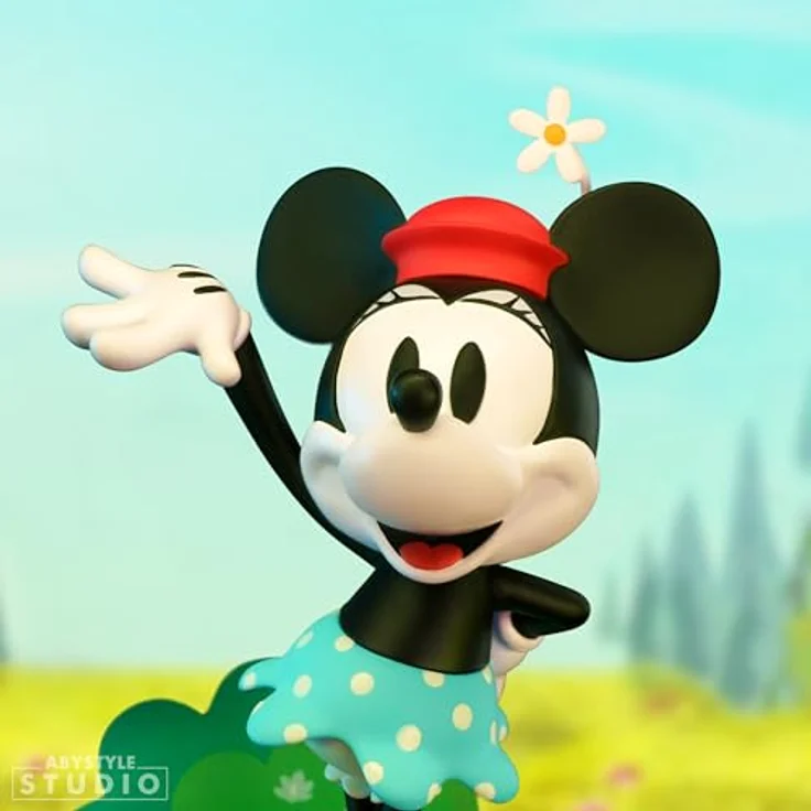 ABYstyle Disney Minnie Mouse Actionfigur, 10 cm, multicolor, in Sammlerbox mit Sichtfenster – Bild 5