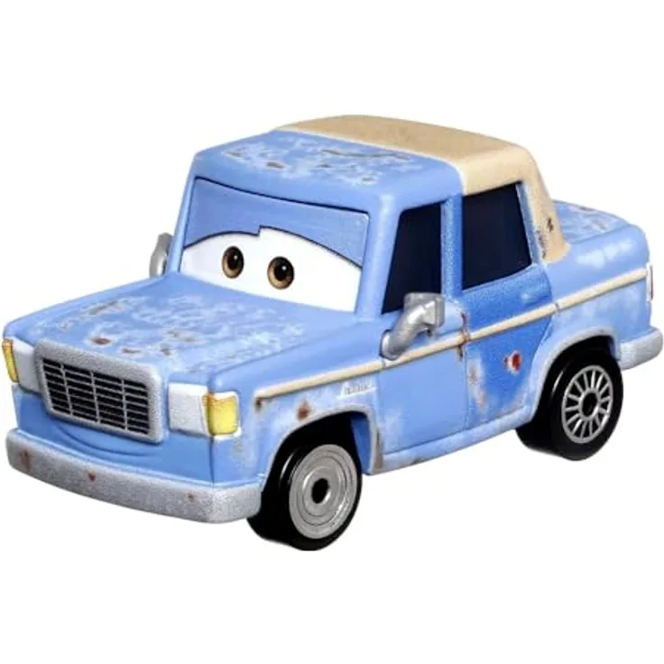 Disney Cars Otis HFB75, Die-Cast Spielzeug-Rennwagen im Maßstab 1:55 aus Metall