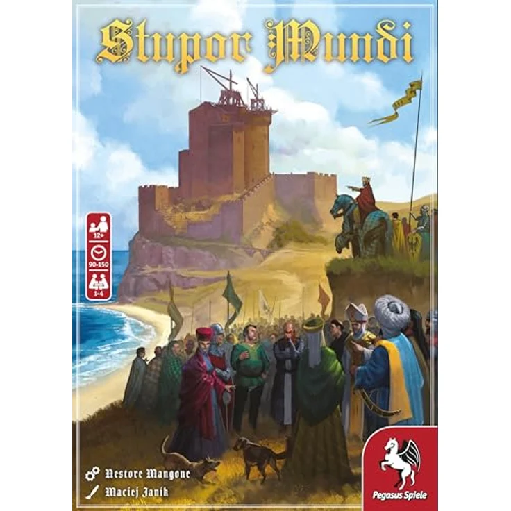 Pegasus Spiele Stupor Mundi, Brettspiel für Experten, strategische Entscheidungen und komplexe Spielmechaniken – Bild 2