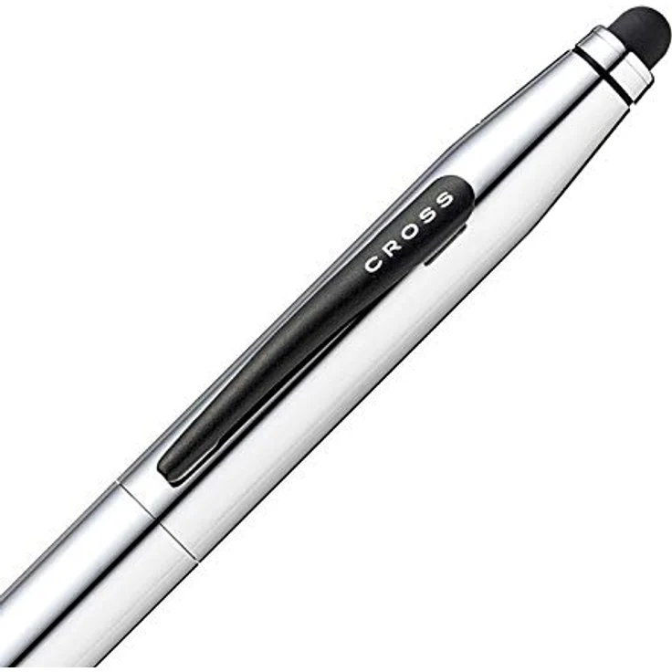 OTTO Füllfederhalter Kugelschreiber Tech2 mit Stylus Glanz-Chrom, schwarz – Bild 6