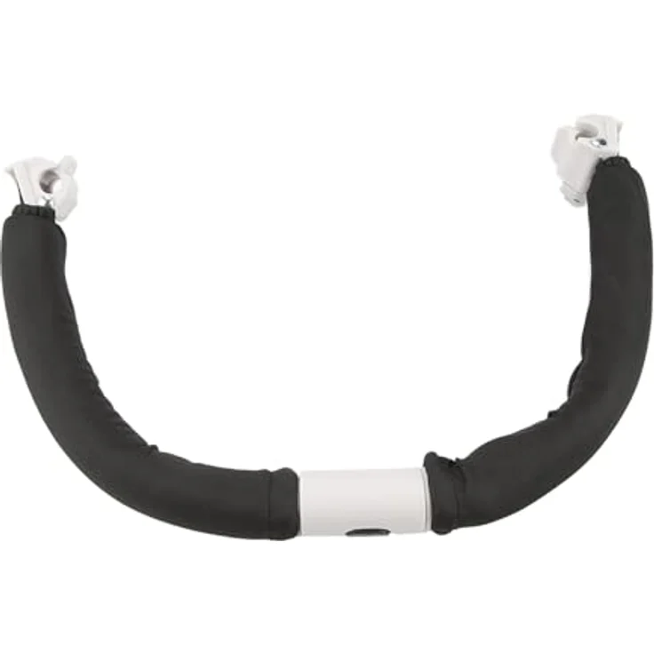 Kunststoff and Stahlrohr Kinderwagengriff Sicherheitsbügel Buggy Universal Griff Sicherheitsarmlehne Stoßstange verstellbarer Kinderwagen für Kinderwagenzubehör schwarz grün (schwarz) – Bild 10