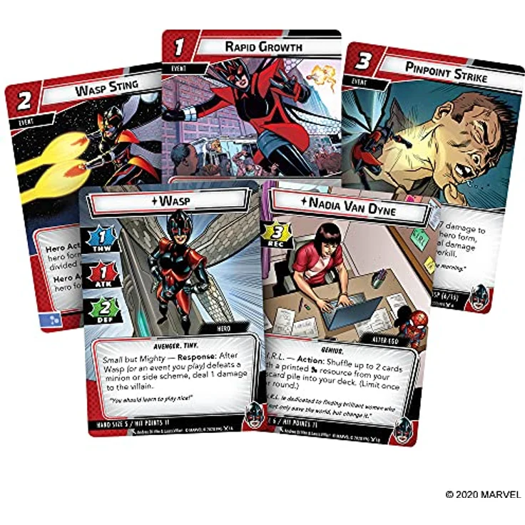 Fantasy Flight Games - Marvel Champions: The Wasp Hero Pack - EN MC13en Various 2. Hero Packs – Bild 4