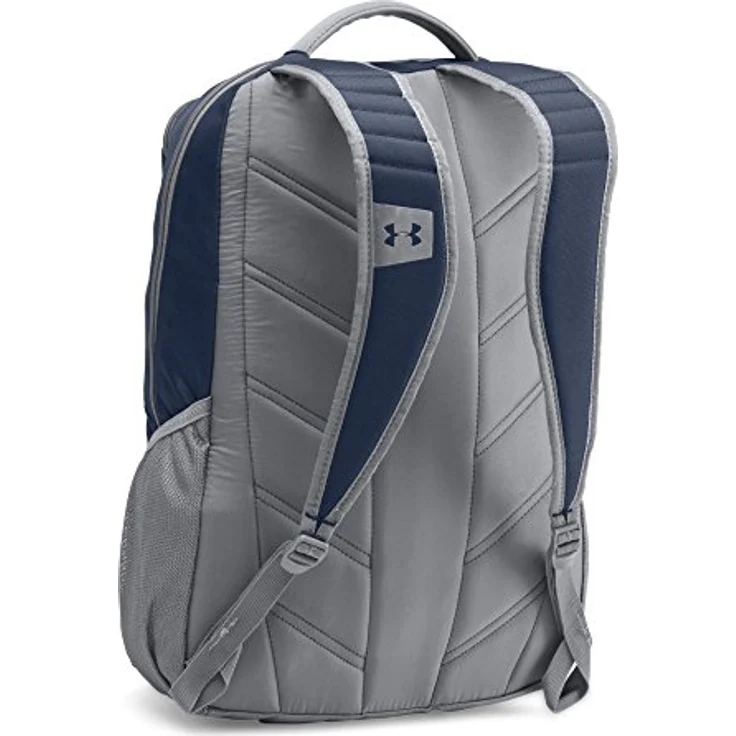 Under Armour Hustle Lite Backpack midnight navy - metallic silver (410-099) – Bild 3