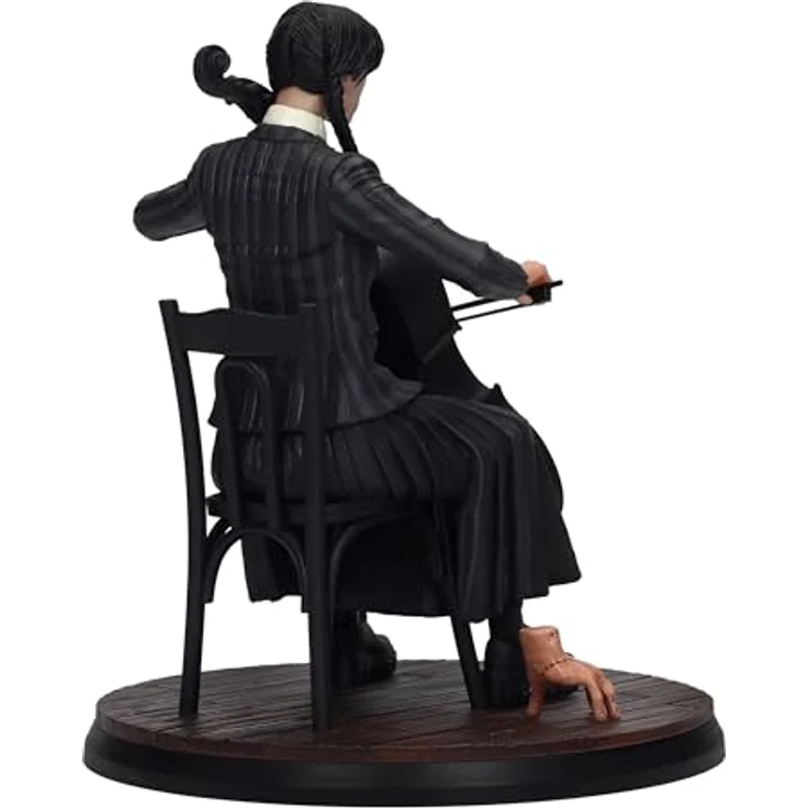 SD TOYS Wednesday Figur mit Cello 20 cm, Tim Burton Serie inspiriert, Jenna Ortega Edition – Bild 3