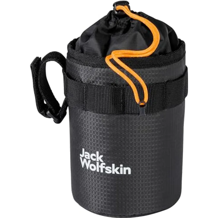 Jack Wolfskin Unisex – Erwachsene Morobbia Lenkertasche, Flash Black, Einheitsgroße