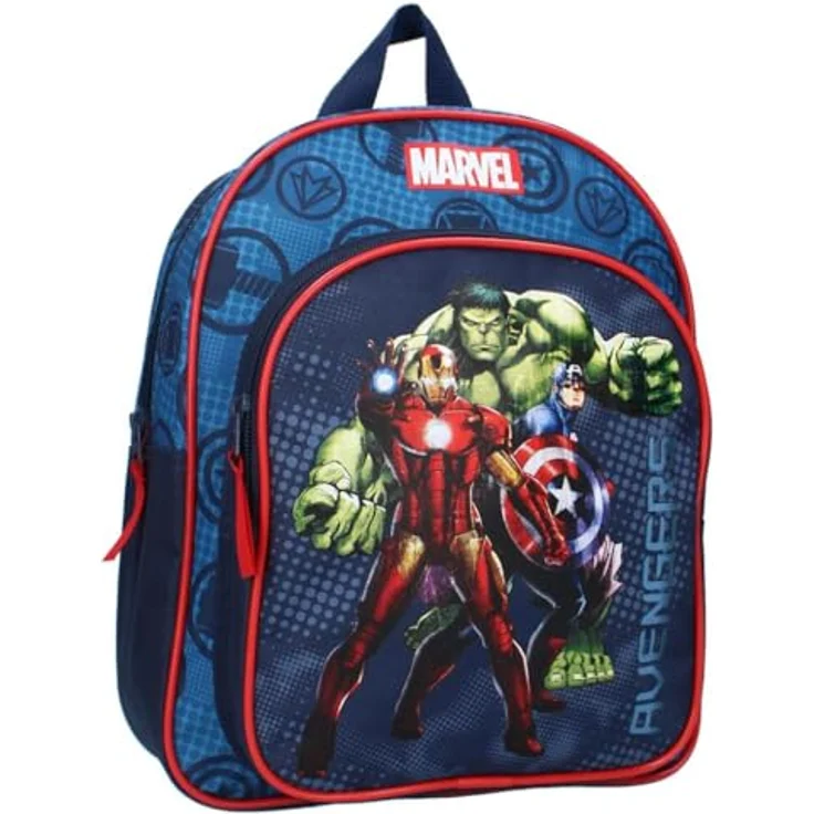 Vadobag Rucksack Avengers Ultraforce, Kindergartenrucksack, verstellbare Schultergurte, 30x25x11 cm