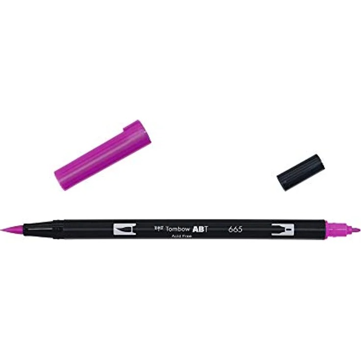 Tombow ABT Dual Brush Pen, Galaxy Colors, Stift mit zwei Spitzen, perfekt fürs Hand-Lettering und Bullet Journal, wasservermalbar, ABT-10C-3, 10er Set – Bild 3