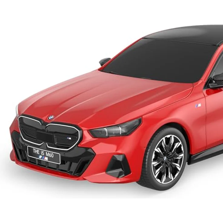 Jamara BMW i5 1:24 Deluxe Car Modell, rot, 2,4GHz, lizenziert, 340 PS, 400 Nm, Ferngesteuertes Auto – Bild 5