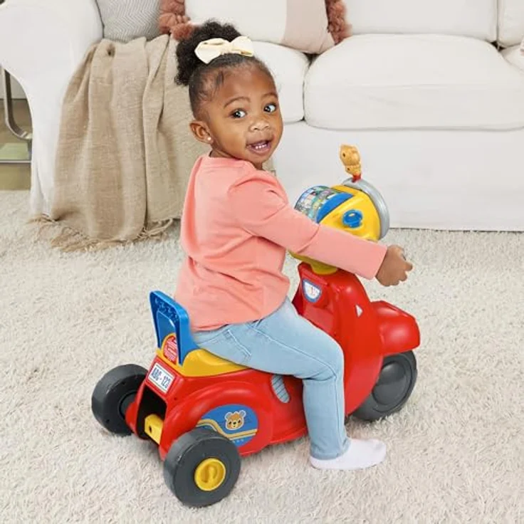 VTech Baby 2-in-1-Roller, interaktiver Scooter mit Musik und Geräuschen, umwandlungsfähig zum Dreirad, für Kinder von 1-3 Jahren – Bild 5