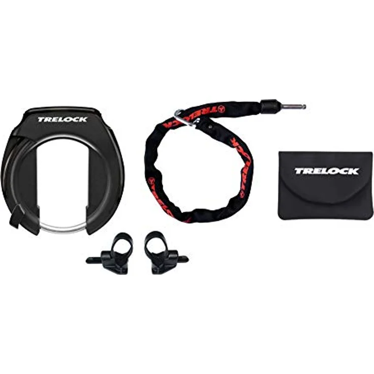 Trelock Rahmenschloss-Set RS351und Kette ZR355 – Bild 2
